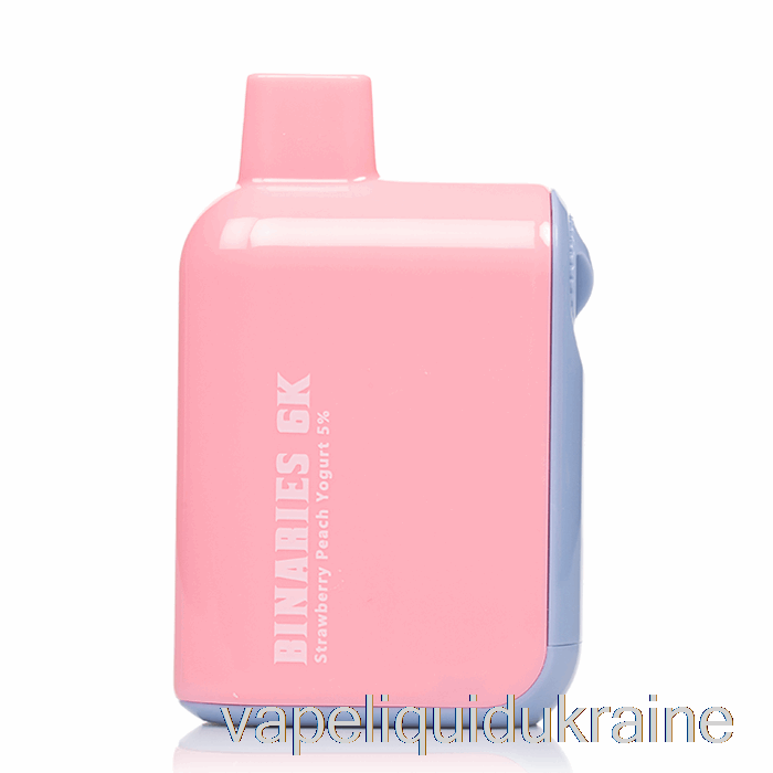 Vape Ukraine Horizon Binaries 6K 6000 Disposable Strawberry Peach Yogurt